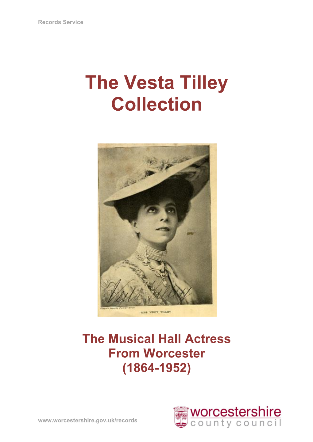 The Vesta Tilley Collection