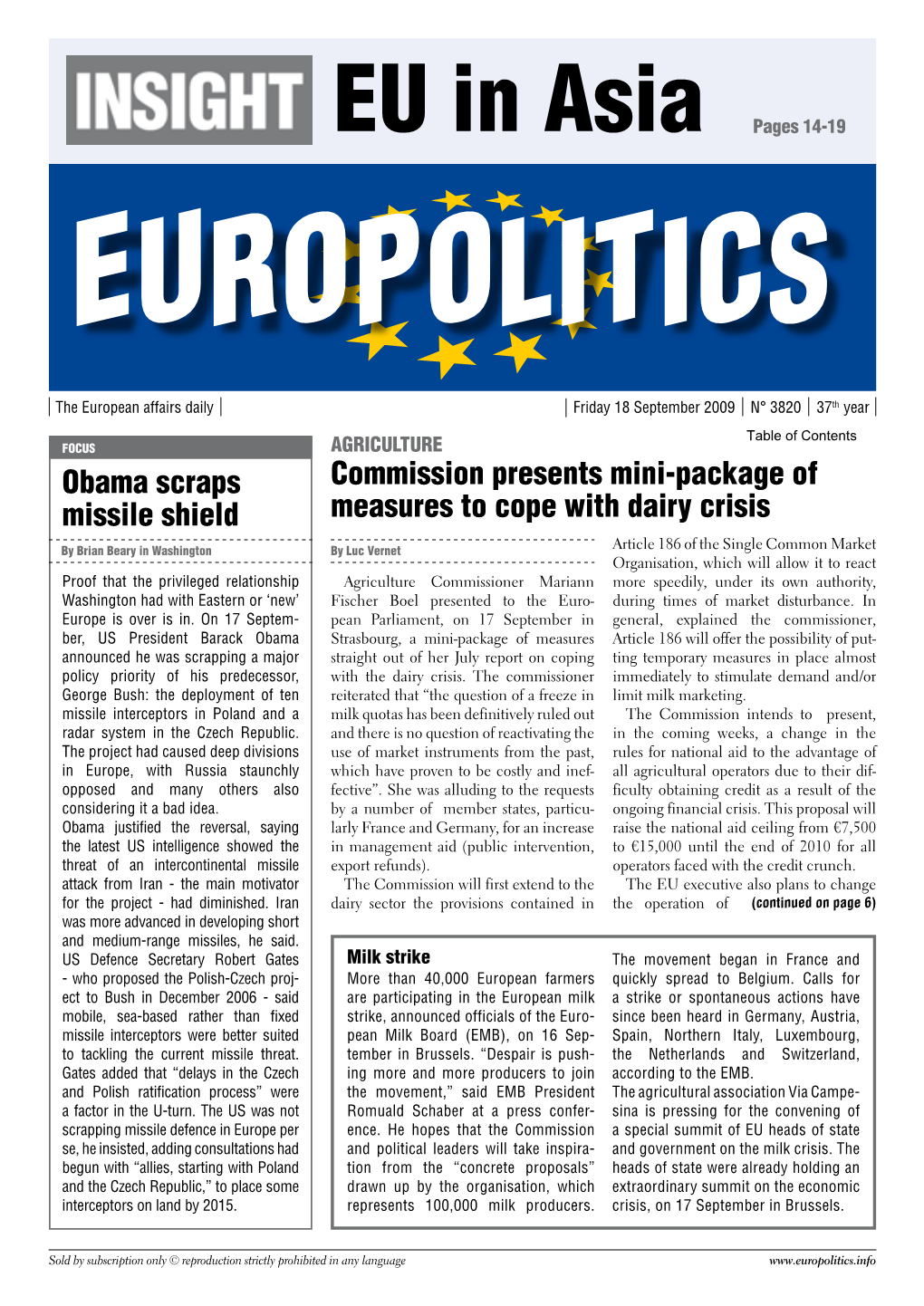 EU in Asia Pages 14-19 Europolitics