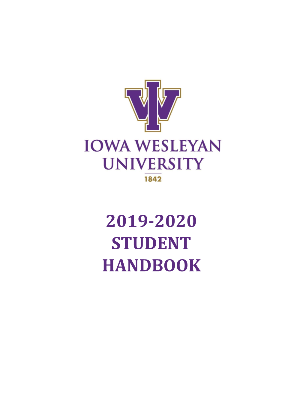 2019-2020 Student Handbook