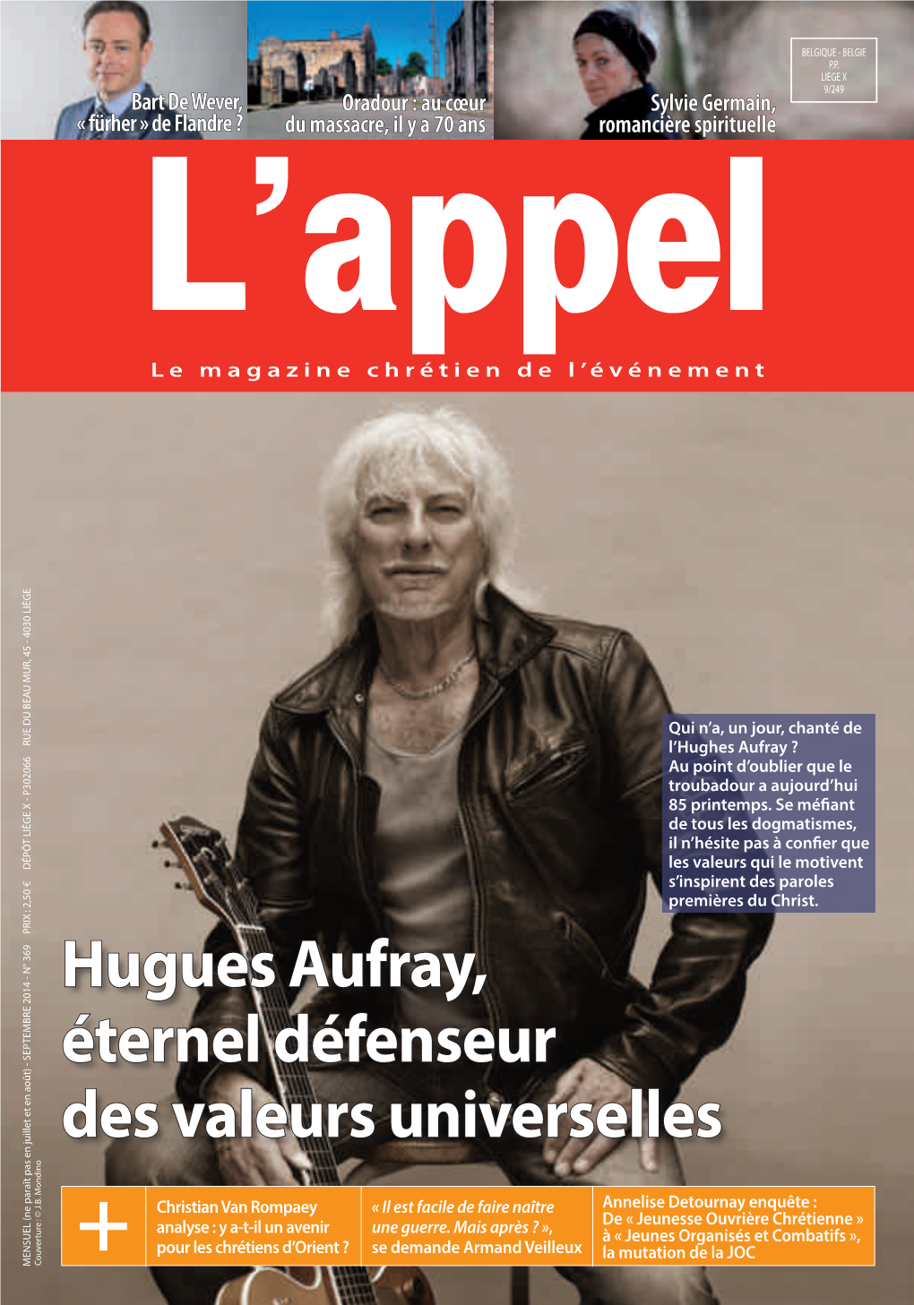 Hugues Aufray, 2014 - N° 369