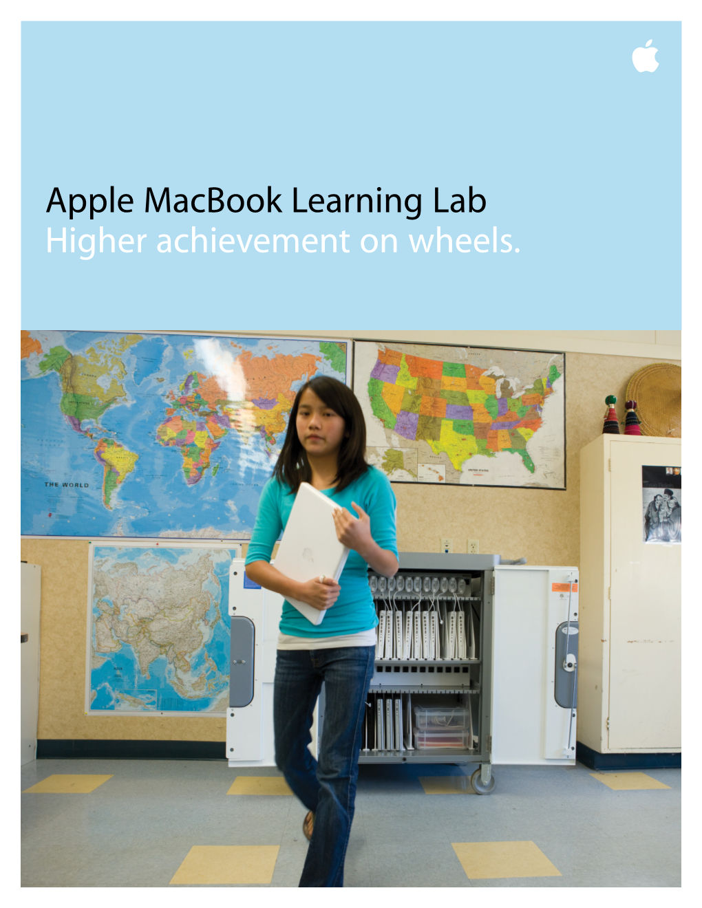 Apple Macbook Learning Lab Higher Achievement on Wheels. Roll Digital Learning Into Any Classroom