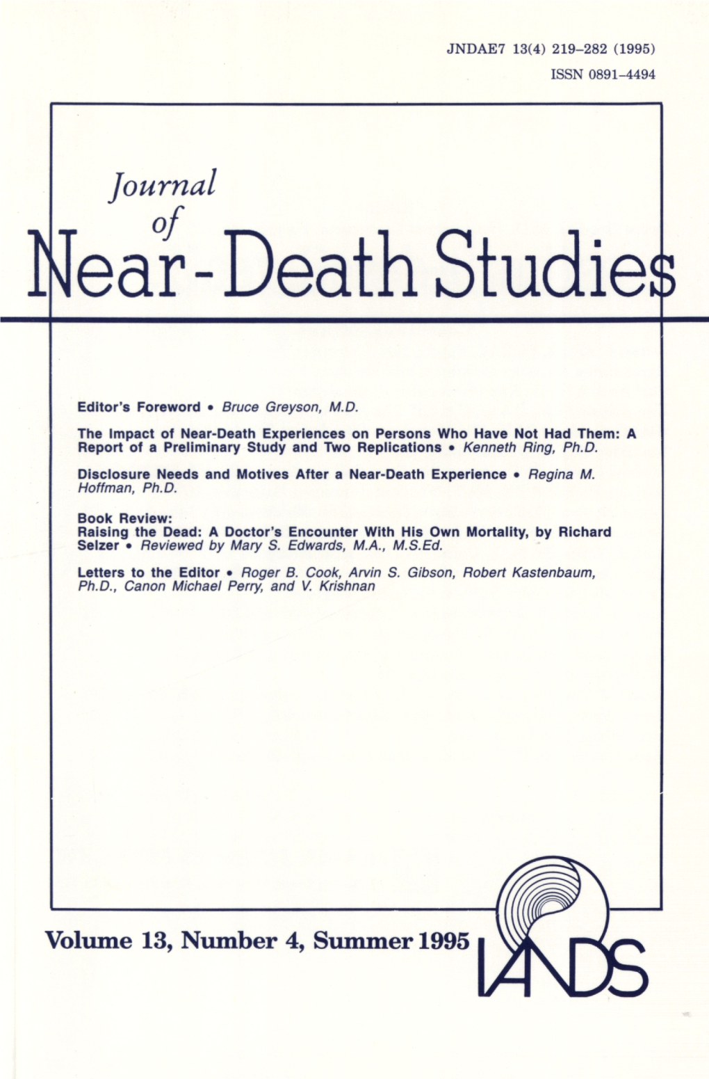 Death Studies 11