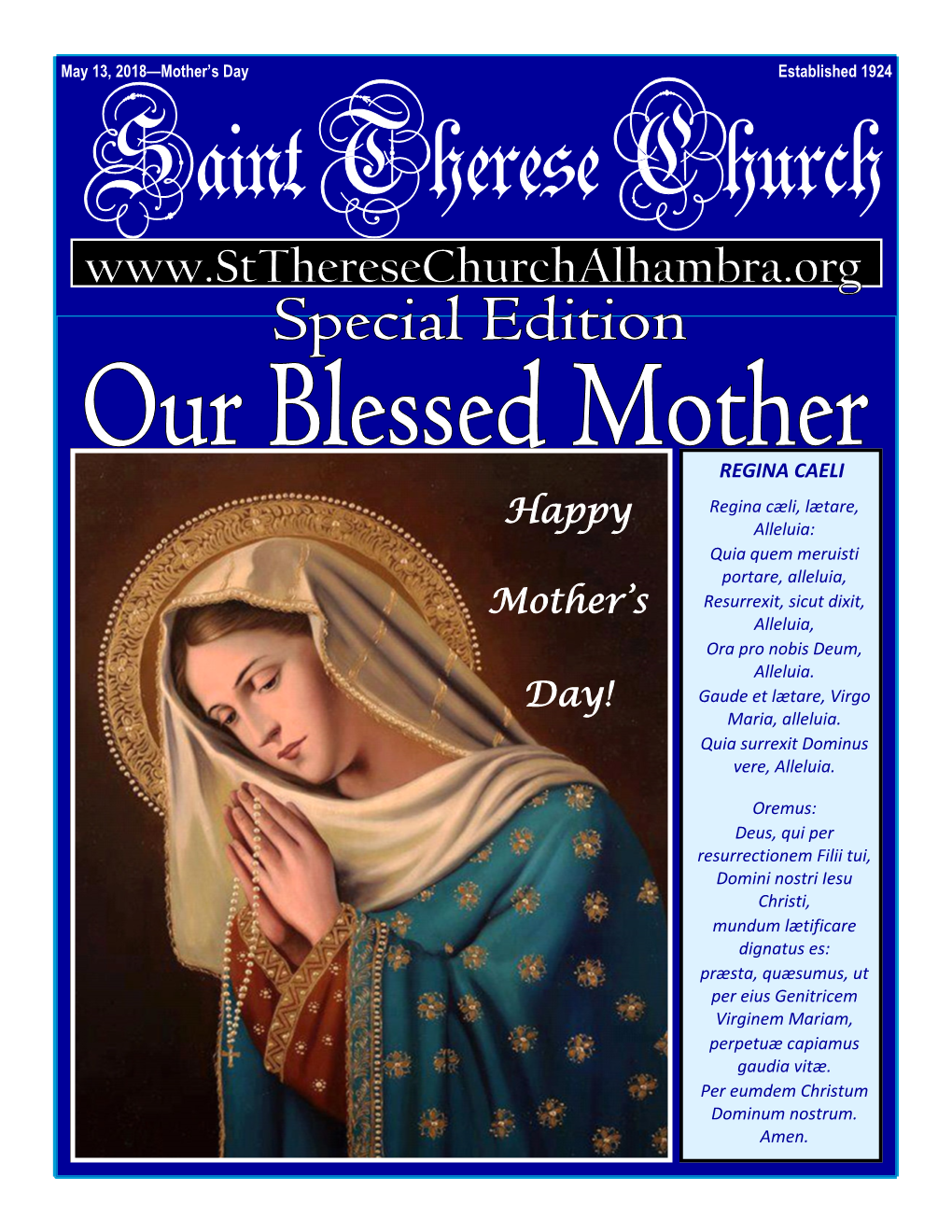 Blessed Mother Edition
