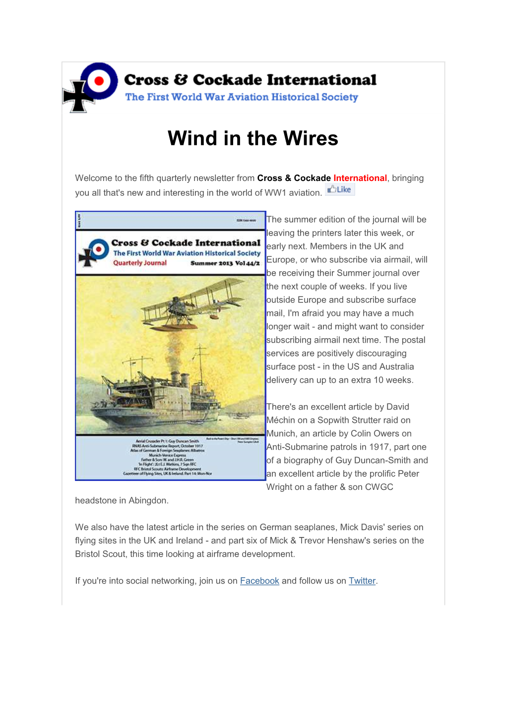 Wind in the Wires