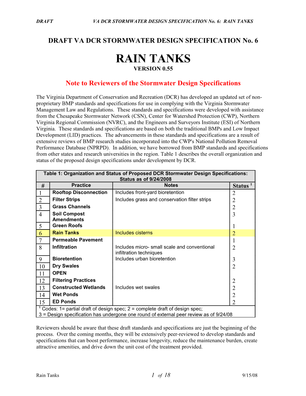 Table D-2 Soil Restoration Criteria