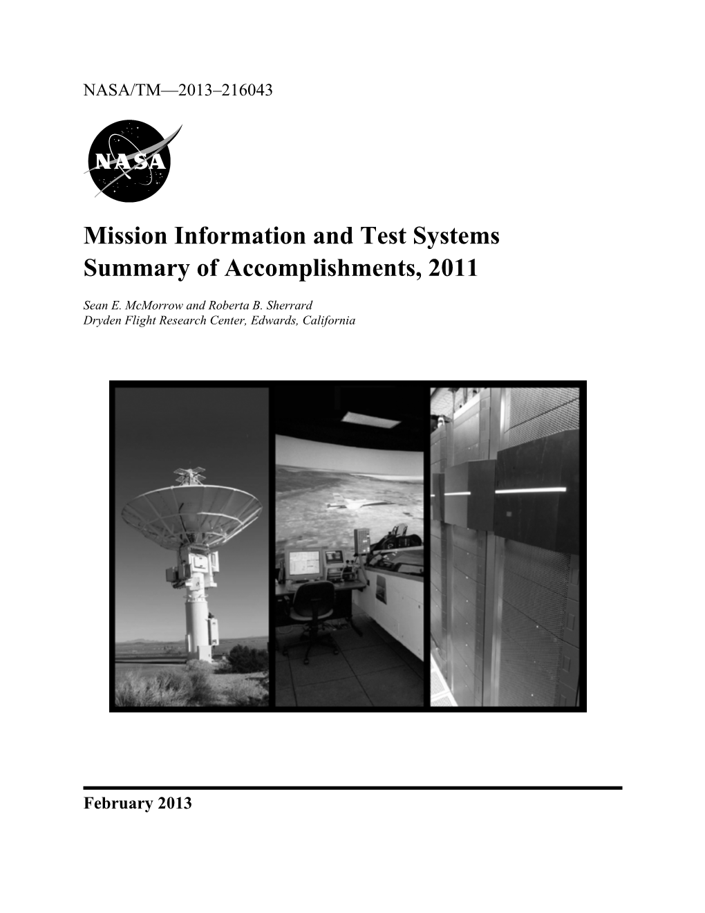 Mission Information and Test Systems Summary of Accomplishments, 2011