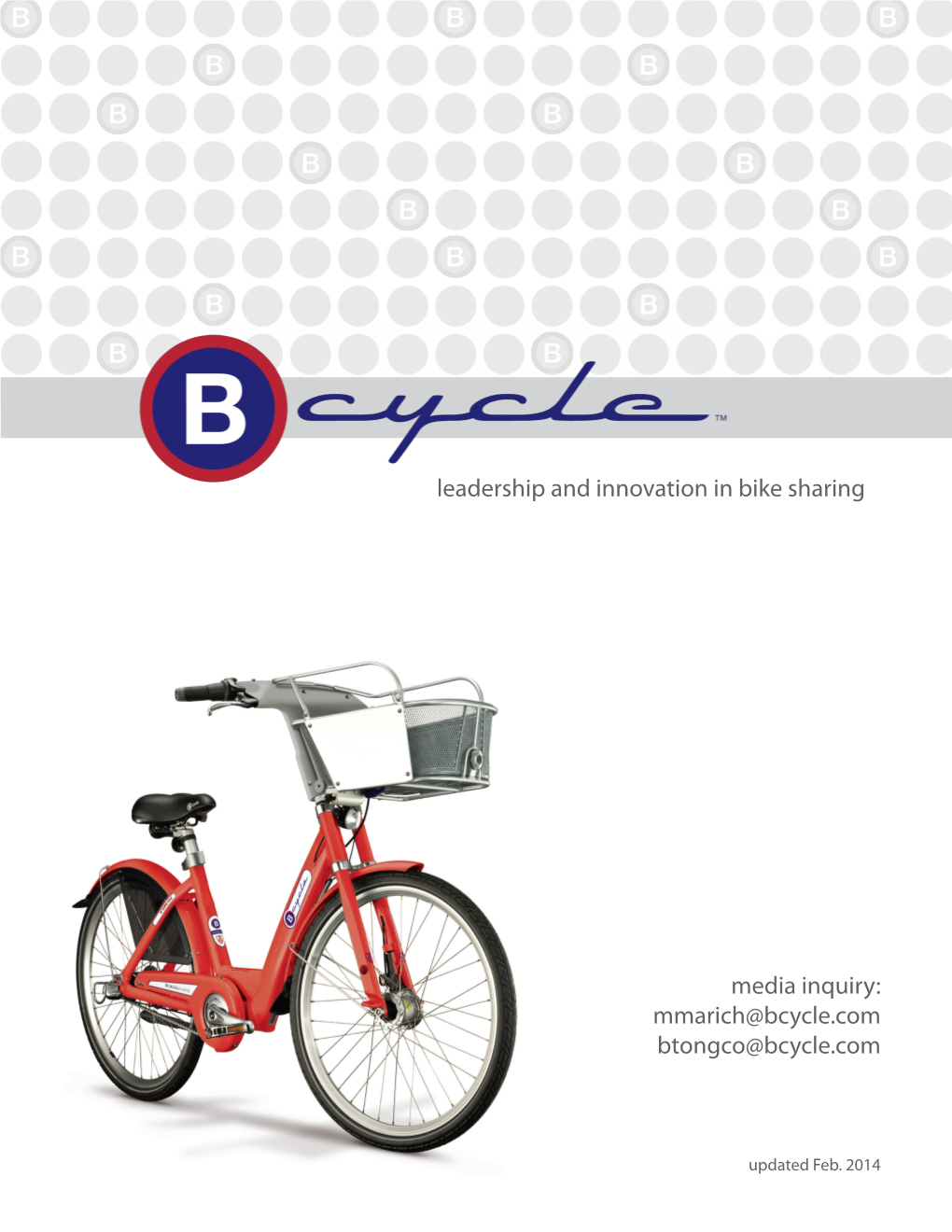 Bcycle System Overview