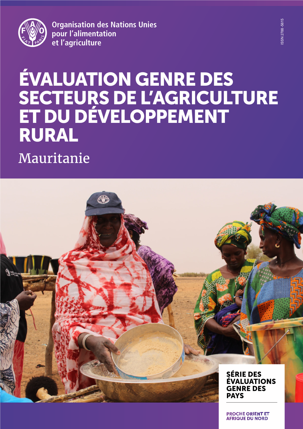 Évaluation Genre Des Secteurs De L'agriculture Et Du Développement