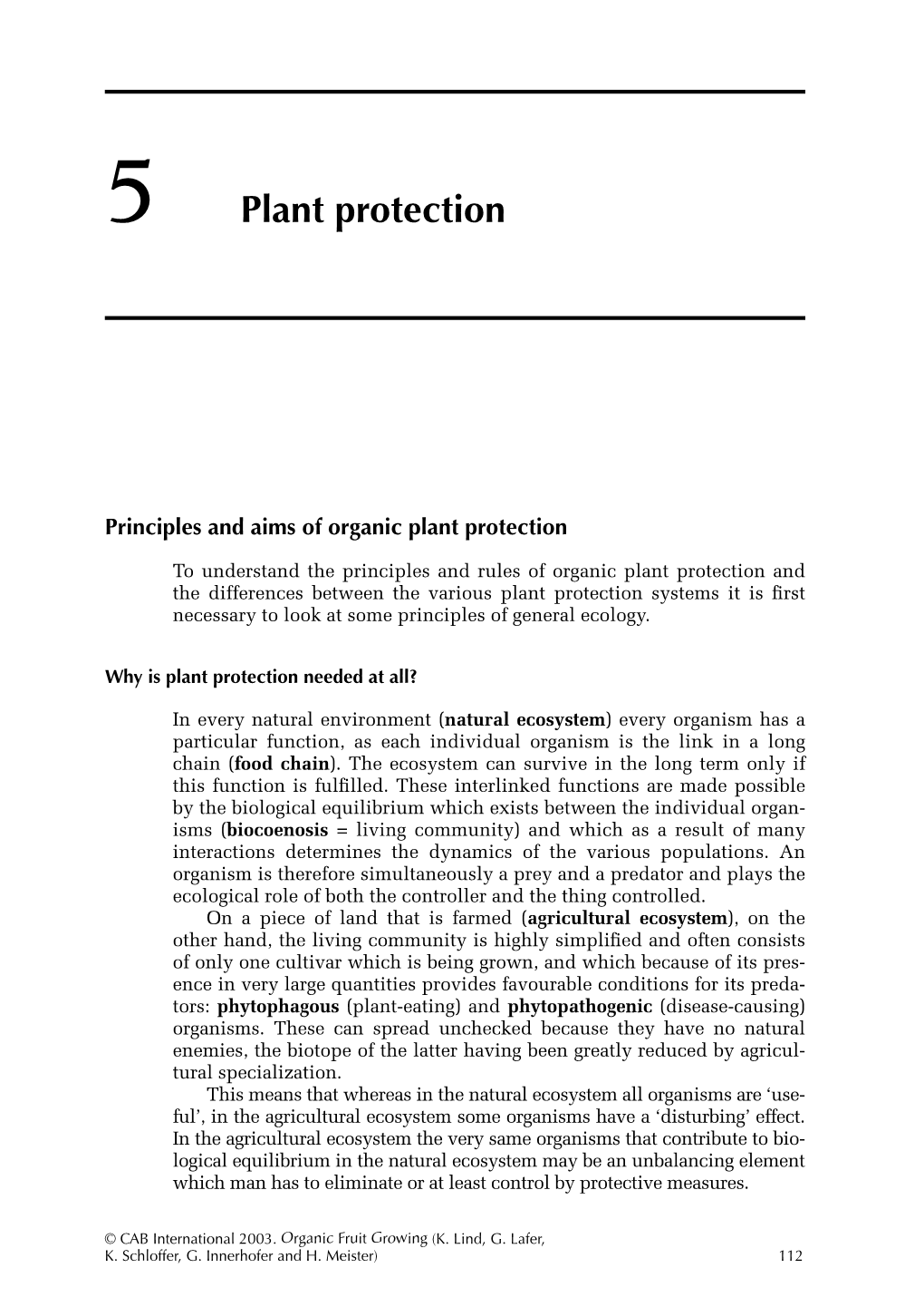 Plant Protection