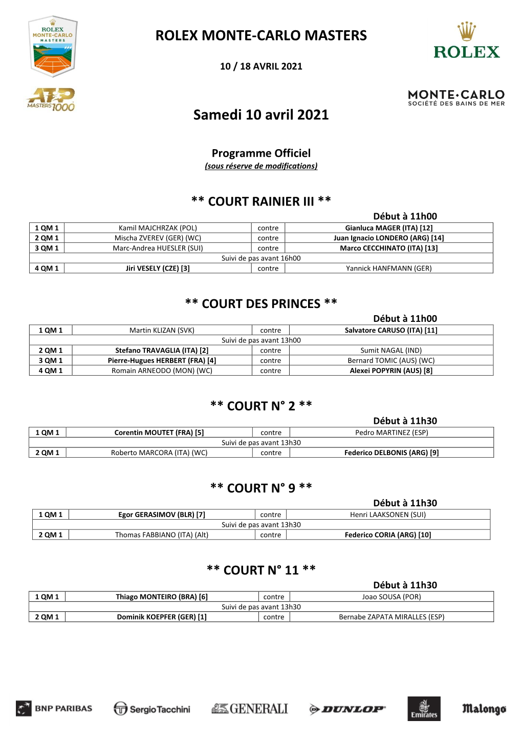 Sample Program (Tournament 2021)