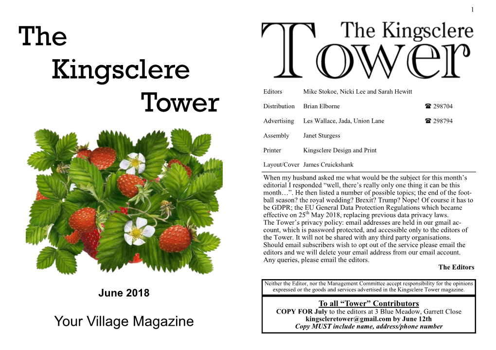 The Tower June 2018 File Uploaded