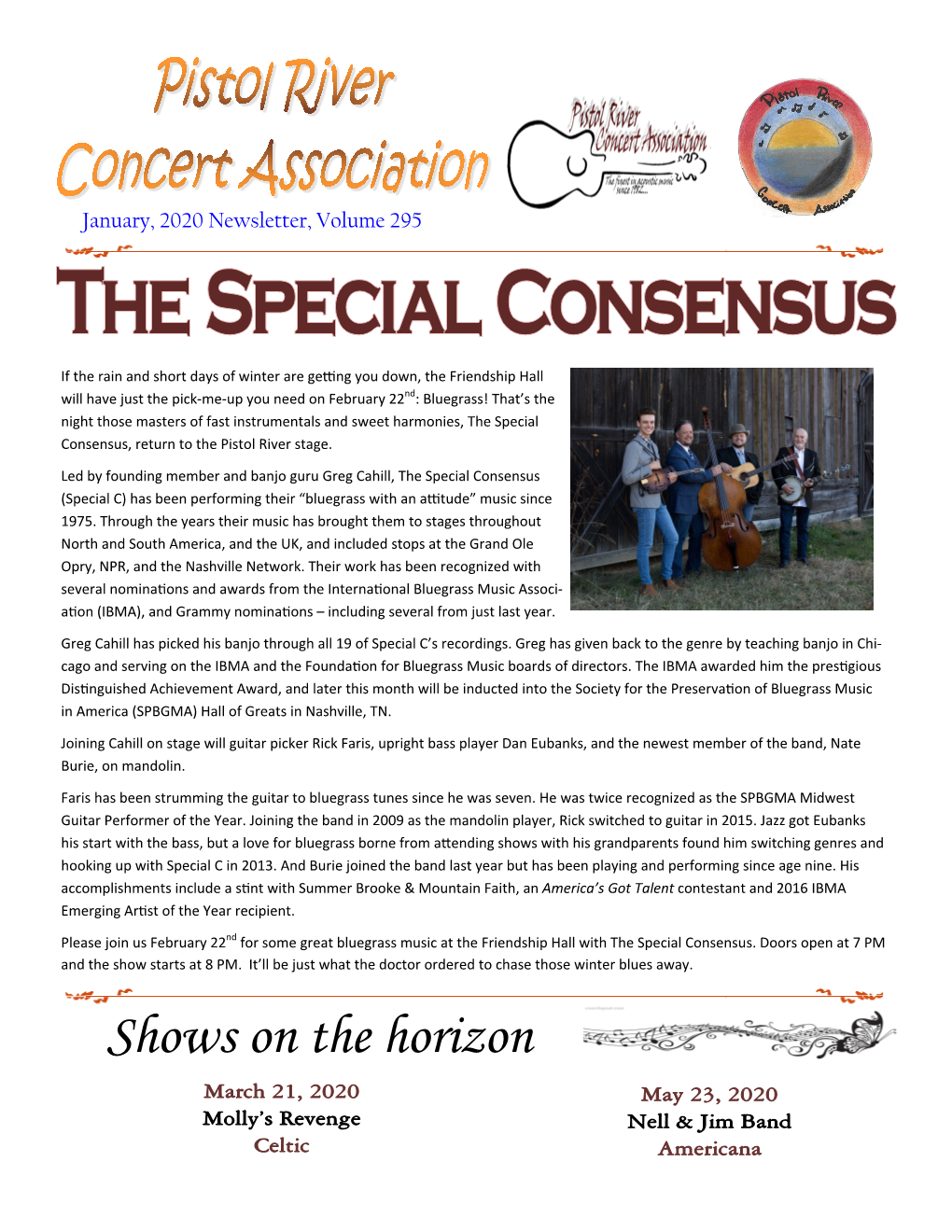 The Special Consensus 2020 Newsletter.Pub