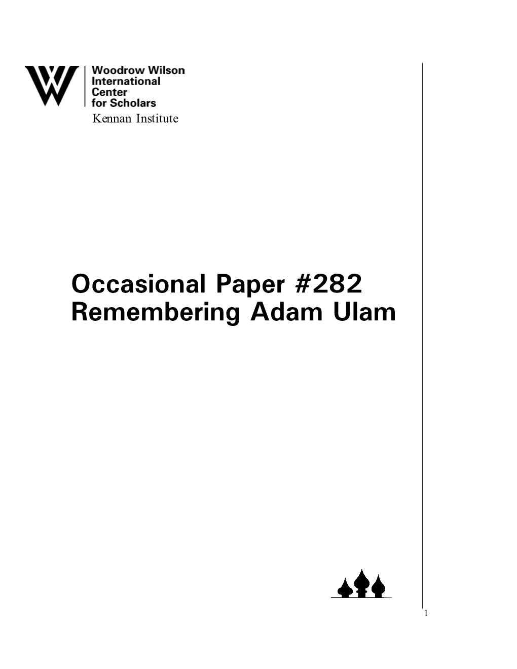 Remembering Adam Ulam