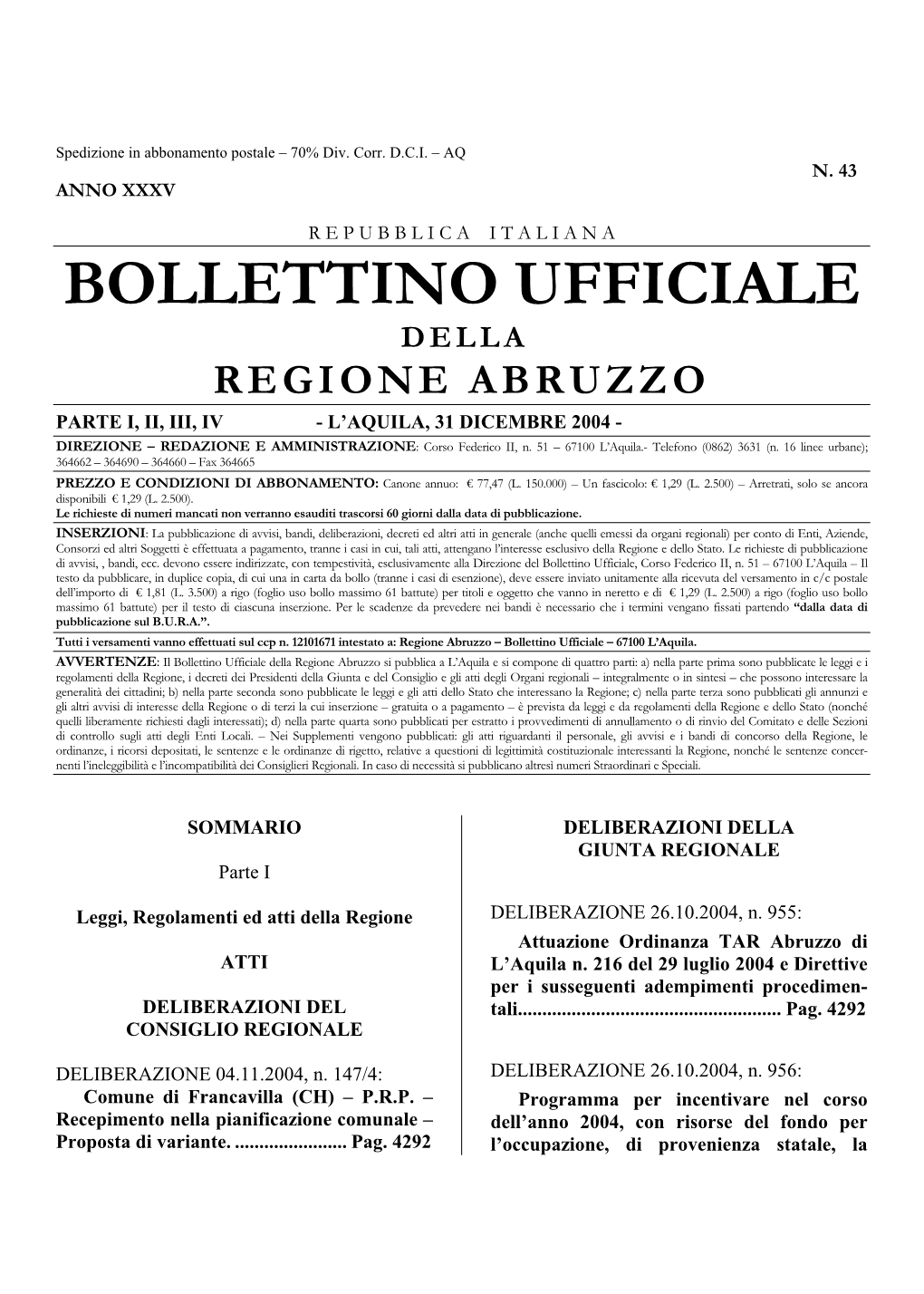 Bollettino Integrale In