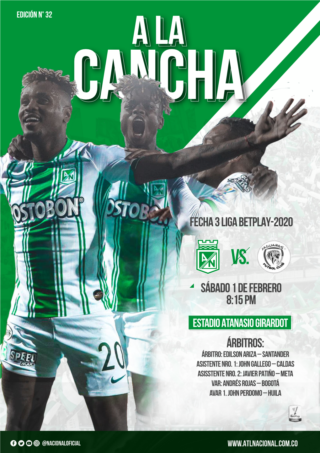 Sábado 1 De Febrero 8:15 Pm Fecha 3 Liga