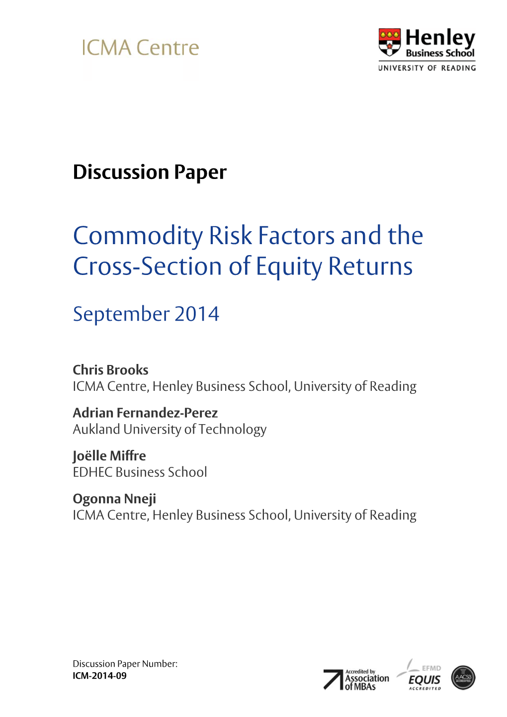 Commodity Risk Factors and the Cross-Section of Equity Returns