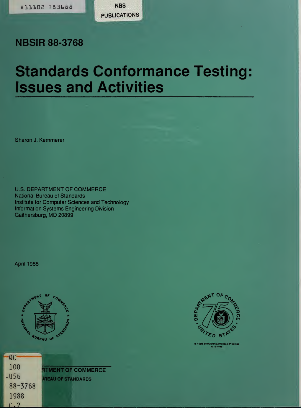 Standards Conformance Testing: Issues and Activities