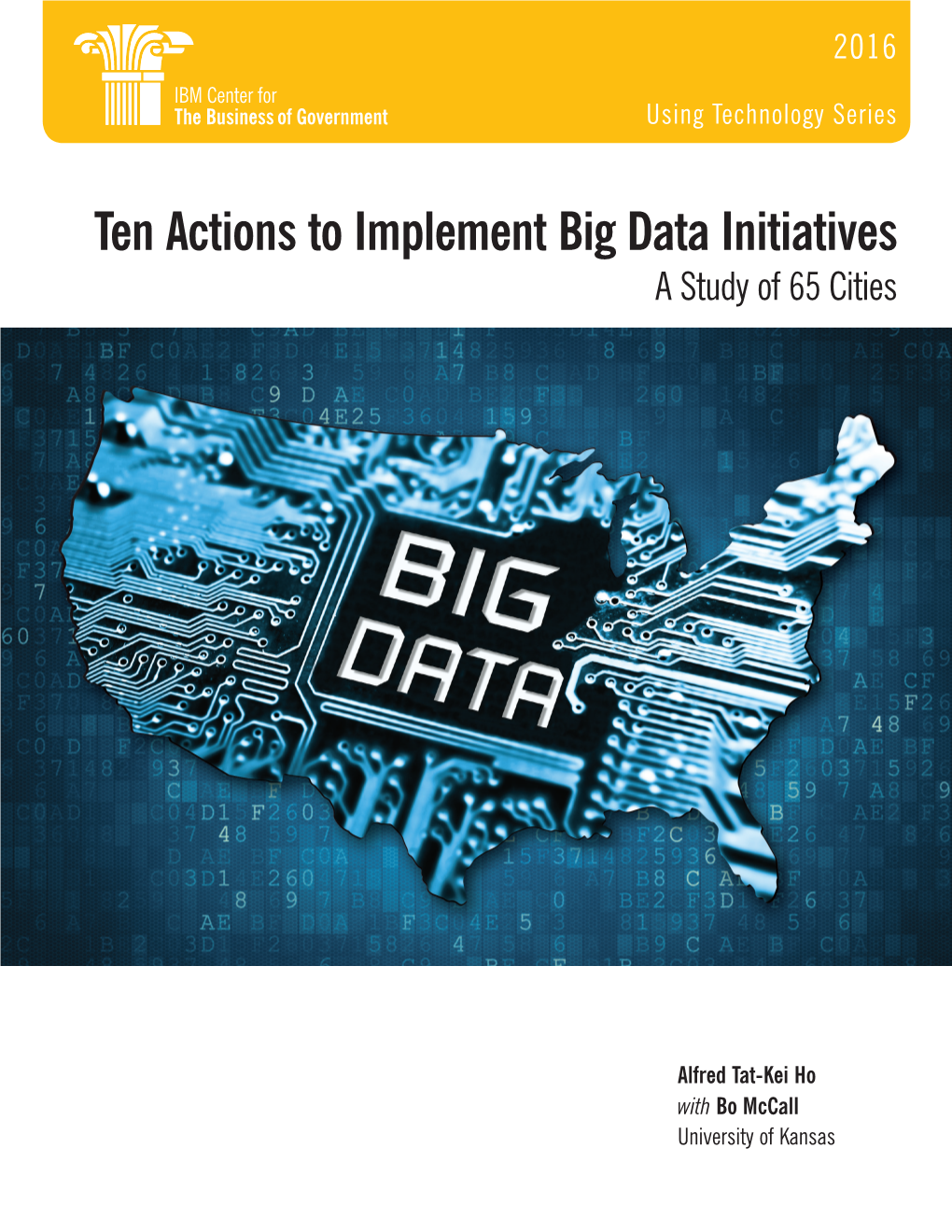 Ten Actions to Implement Big Data Initiatives: a Study of 65 Cities