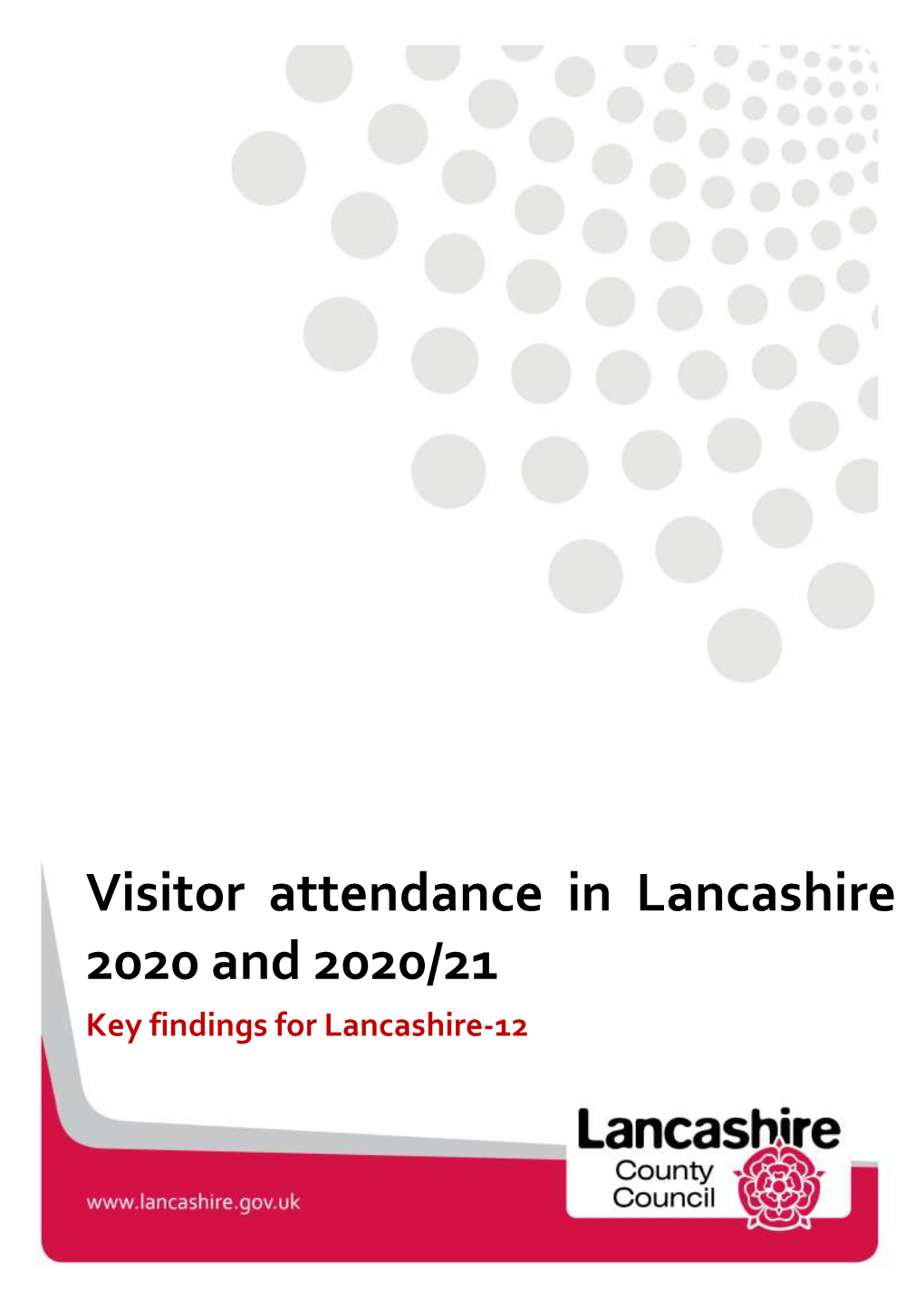 Visitor Attendance in Lancashire 2019 and 2020/21