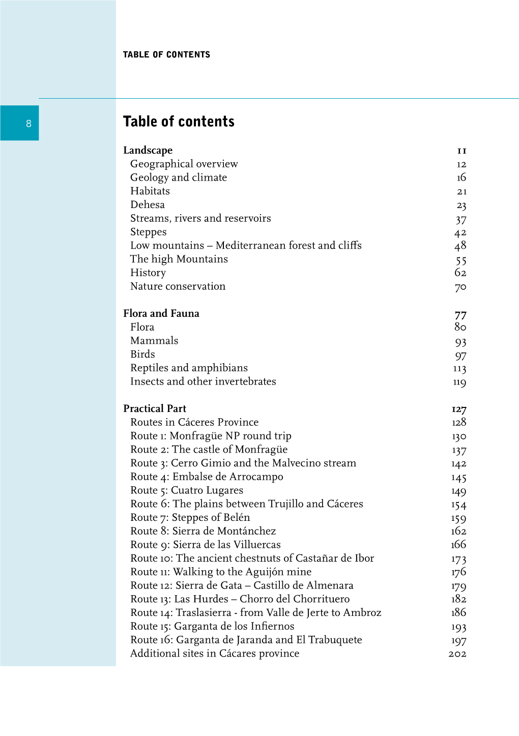 Table of Contents