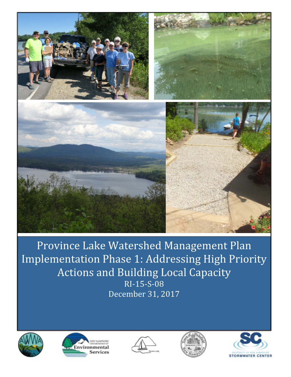 Province Lake Watershed Management Plan Implementation
