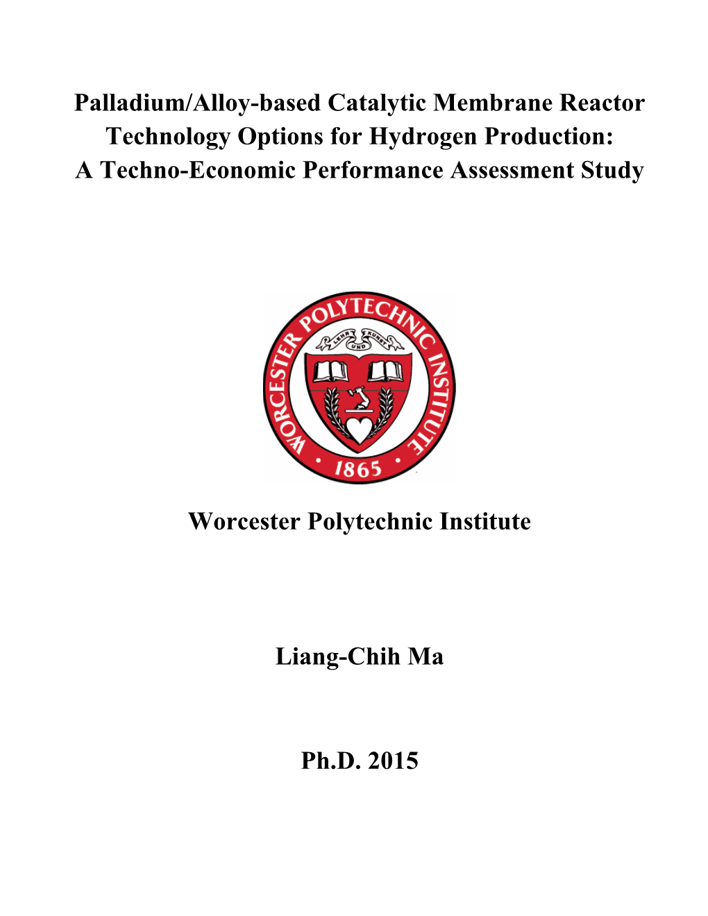 Palladium/Alloy-Based Catalytic Membrane Reactor Technology Options for Hydrogen Production: a Techno-Economic Performance Assessment Study