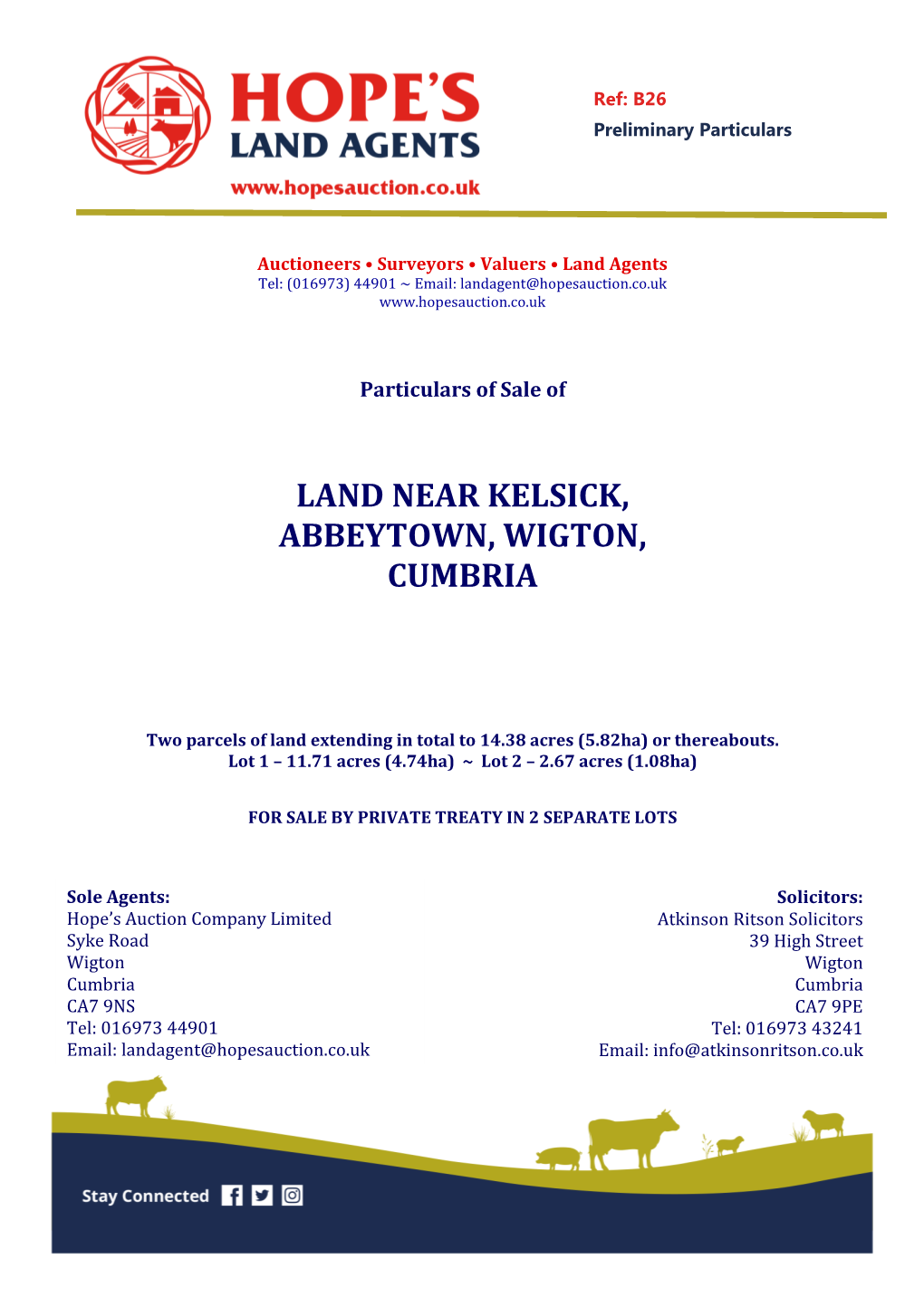 Land Near Kelsick, Abbeytown, Wigton, Cumbria