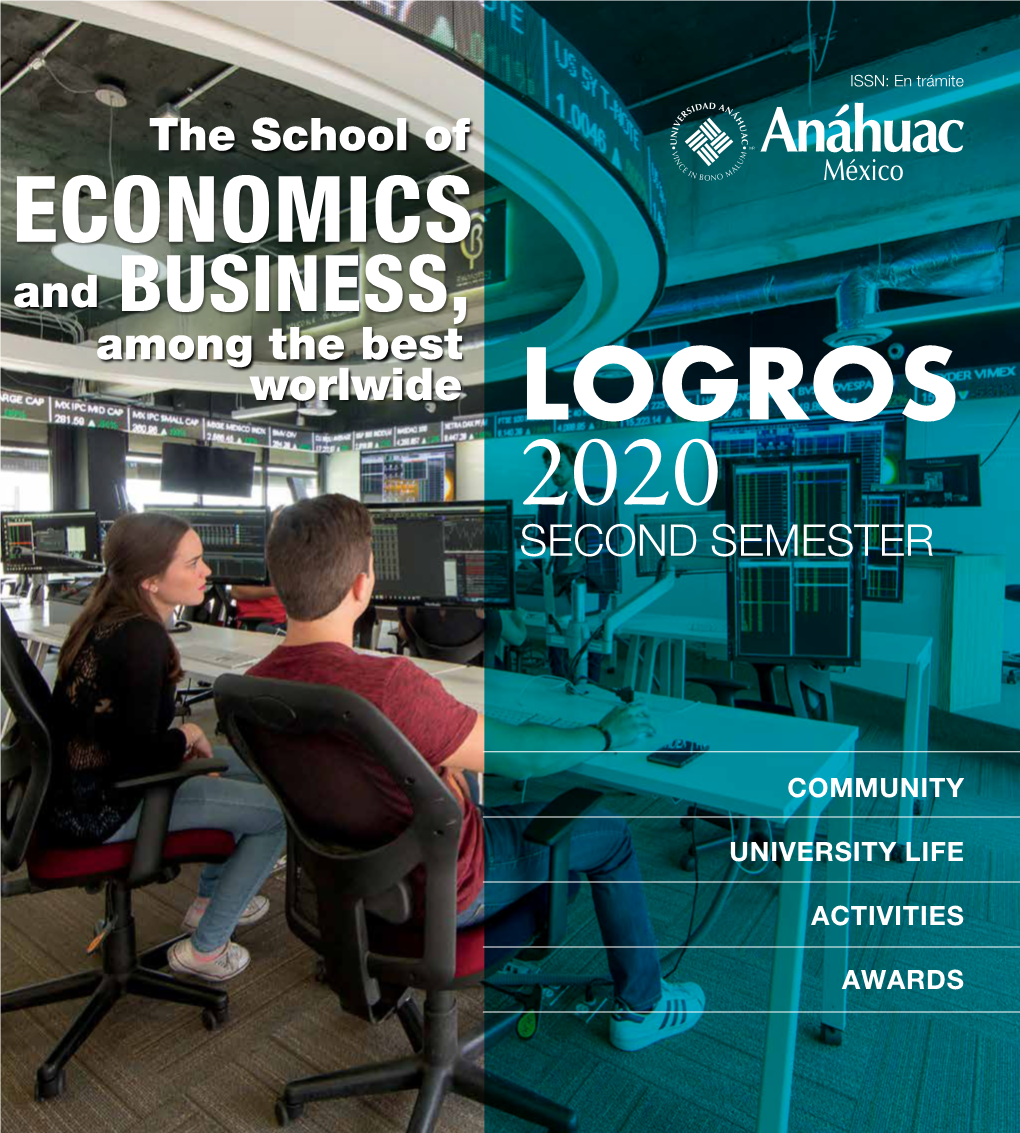 BUSINESS, Among the Best Worlwide LOGROS 2020 SECOND SEMESTER