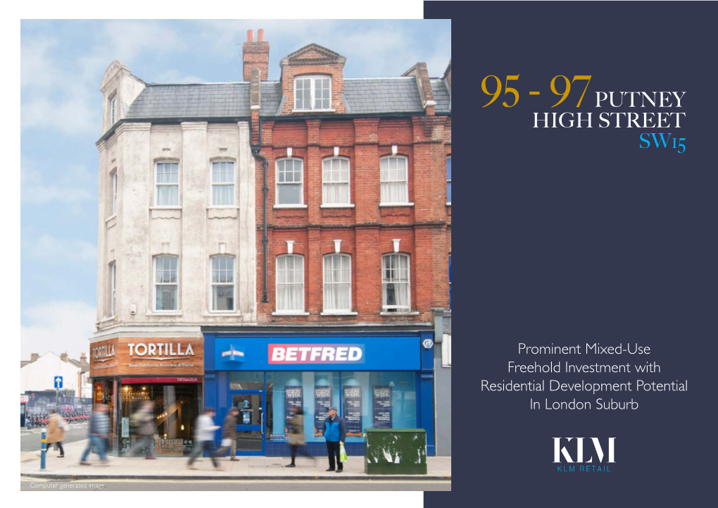 Prominent Mixed-Use Freehold Investment with Residential Development Potential in London Suburb