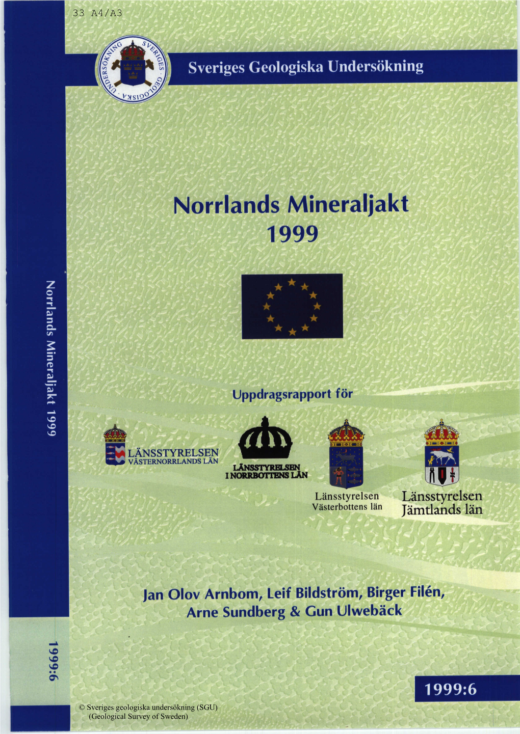 Sveriges Geologiska Undersokning 1999:6