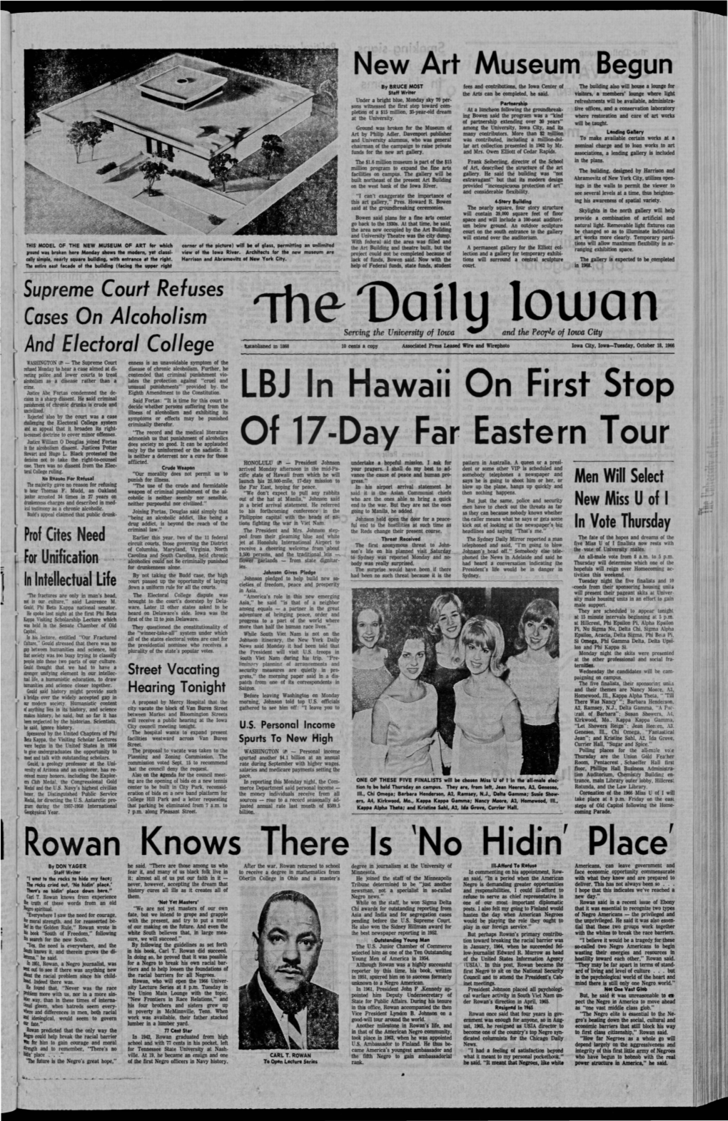 Daily Iowan (Iowa City, Iowa), 1966-10-18