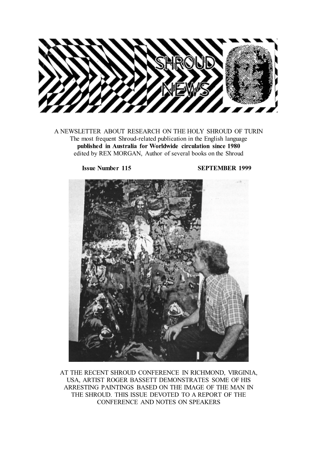 Shroud News Issue #115 September 1999