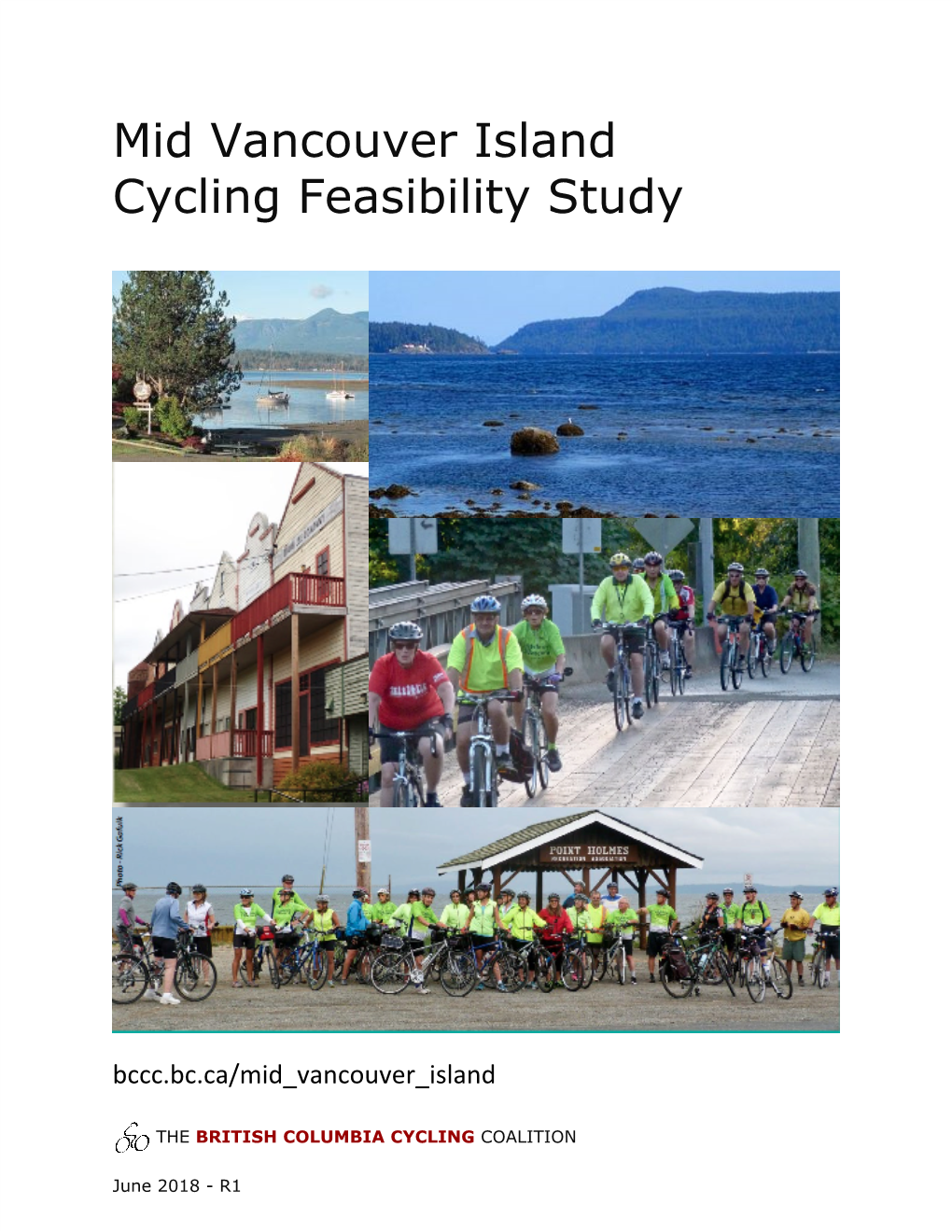 Mid Vancouver Island Cycling Feasibility Study