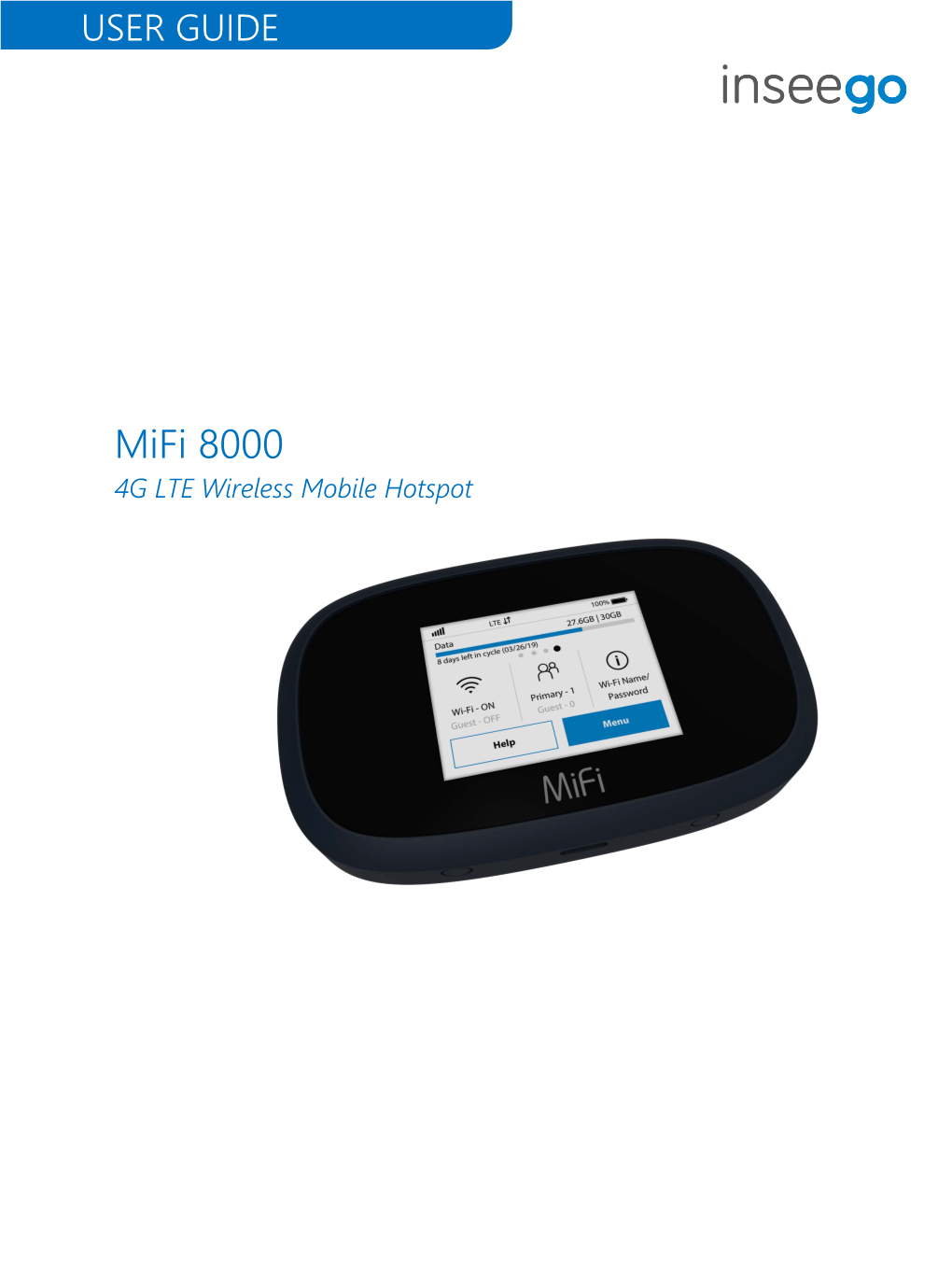 Mifi 8000 User Guide