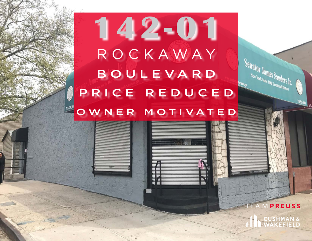 Rockaway Boulevard Price Reduced