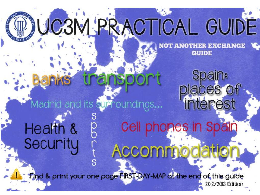 UC3M Practical Guide for Your First Days