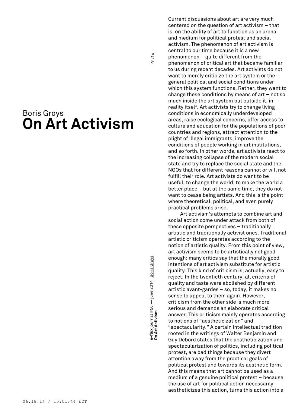 On-Art-Activism.Pdf