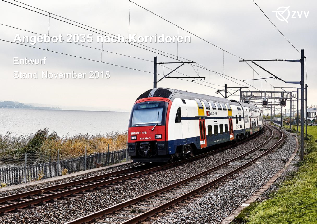 Angebot 2035 Nach Korridoren