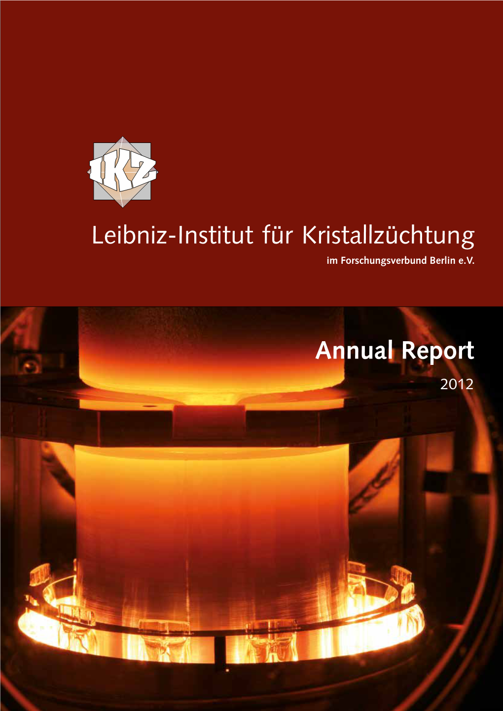 Leibniz-Institut Für Kristallzüchtung Annual Report