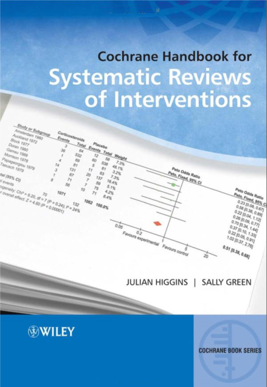 Cochrane Handbook for Systematic Reviews of Interventions Cochrane Book Series