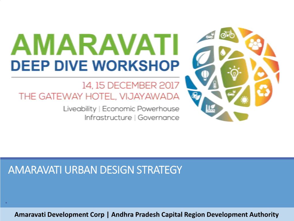 Amaravati Urban Design Strategy
