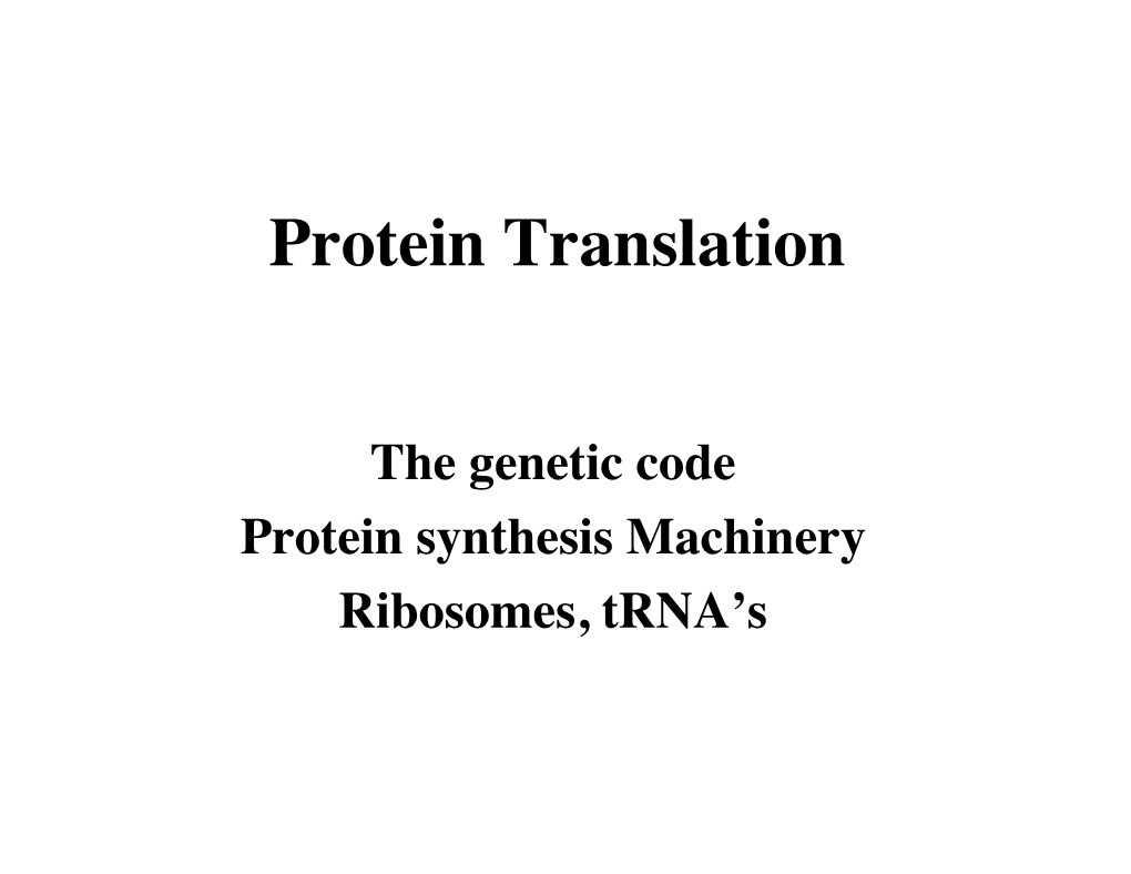 Translation Tjian Lec 26