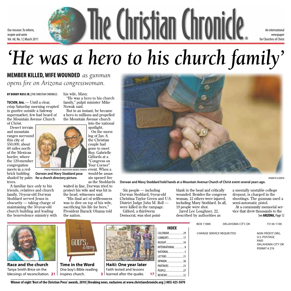 'He Was a Hero to His Church Family'