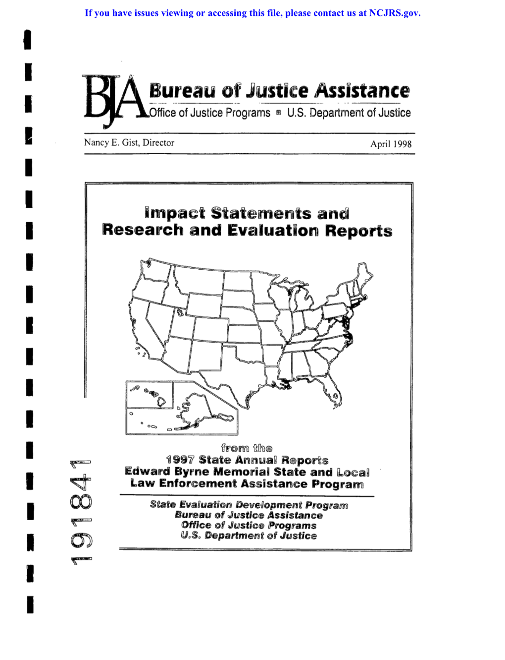 A Bureau of J~Ustice Assistance I J.~ .]Koffice-Ofjustice Programs, U.S