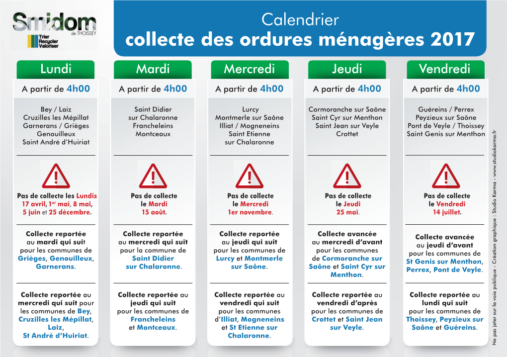 Collecte Des Ordures Ménagères 2017