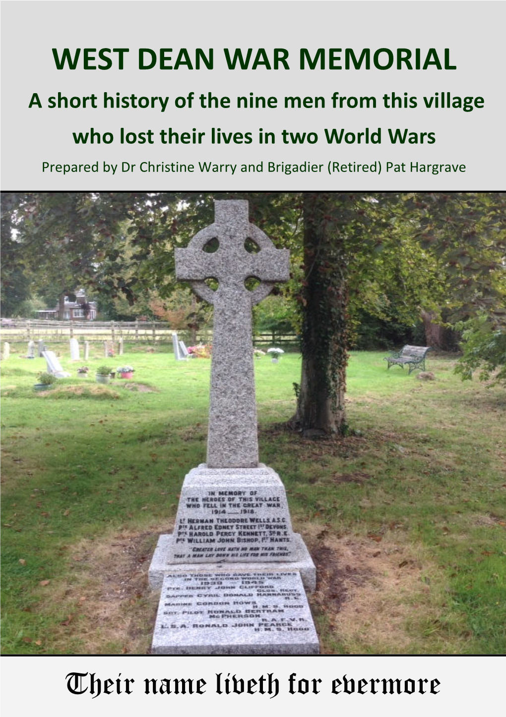 West Dean War Memorial