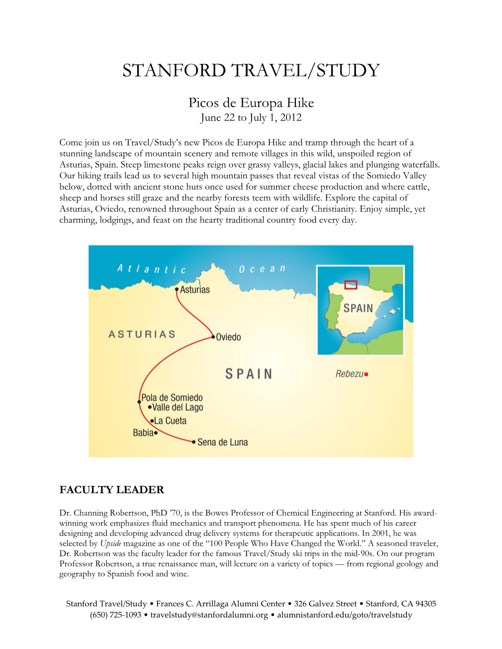 Stanford Travel/Study