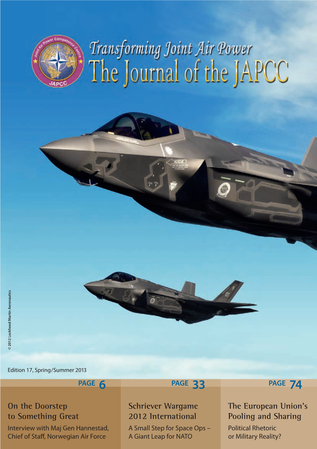 Journal of the JAPCC-Transforming Joint Air Power