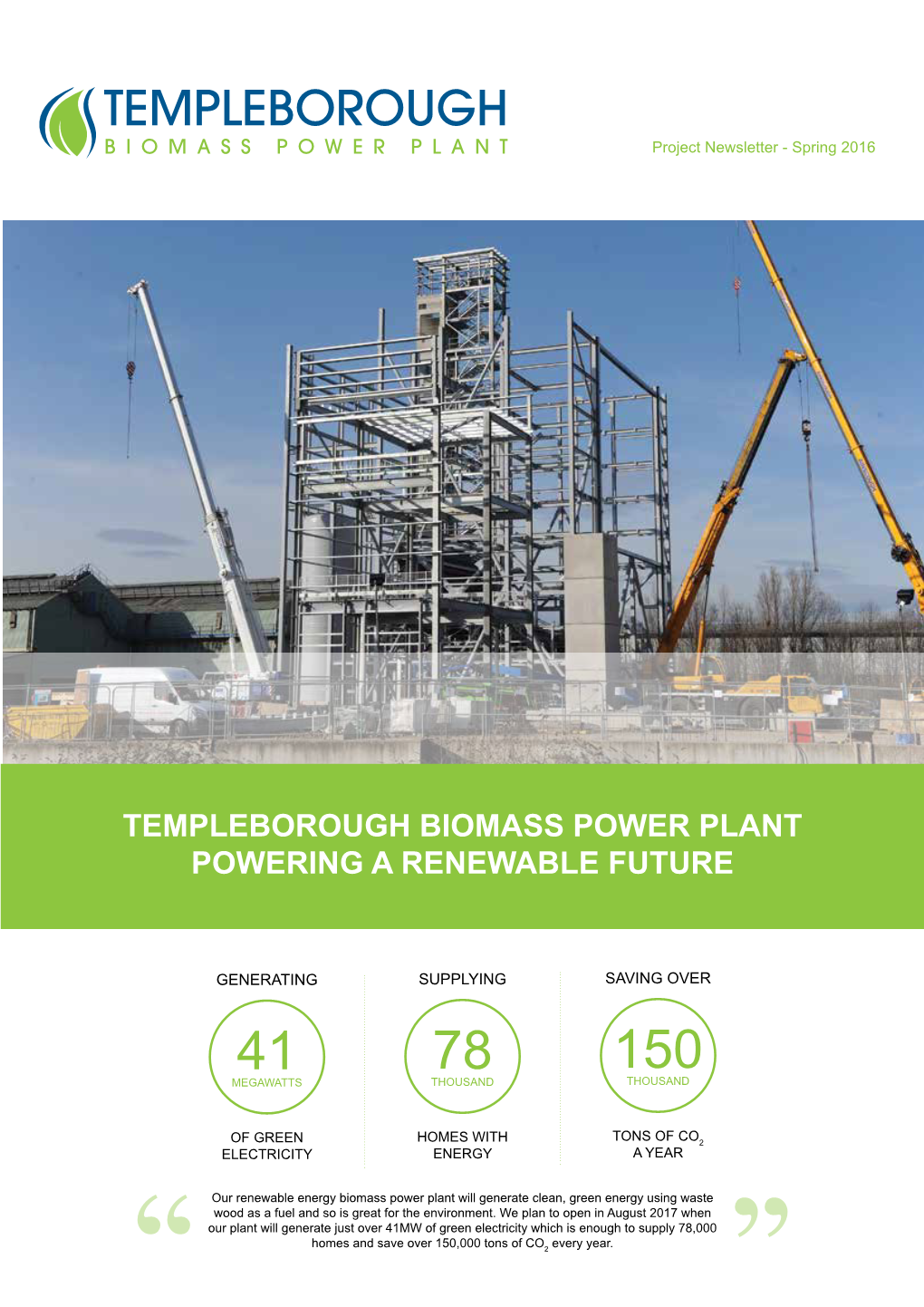 Templeborough Biomass Power Plant Powering a Renewable Future