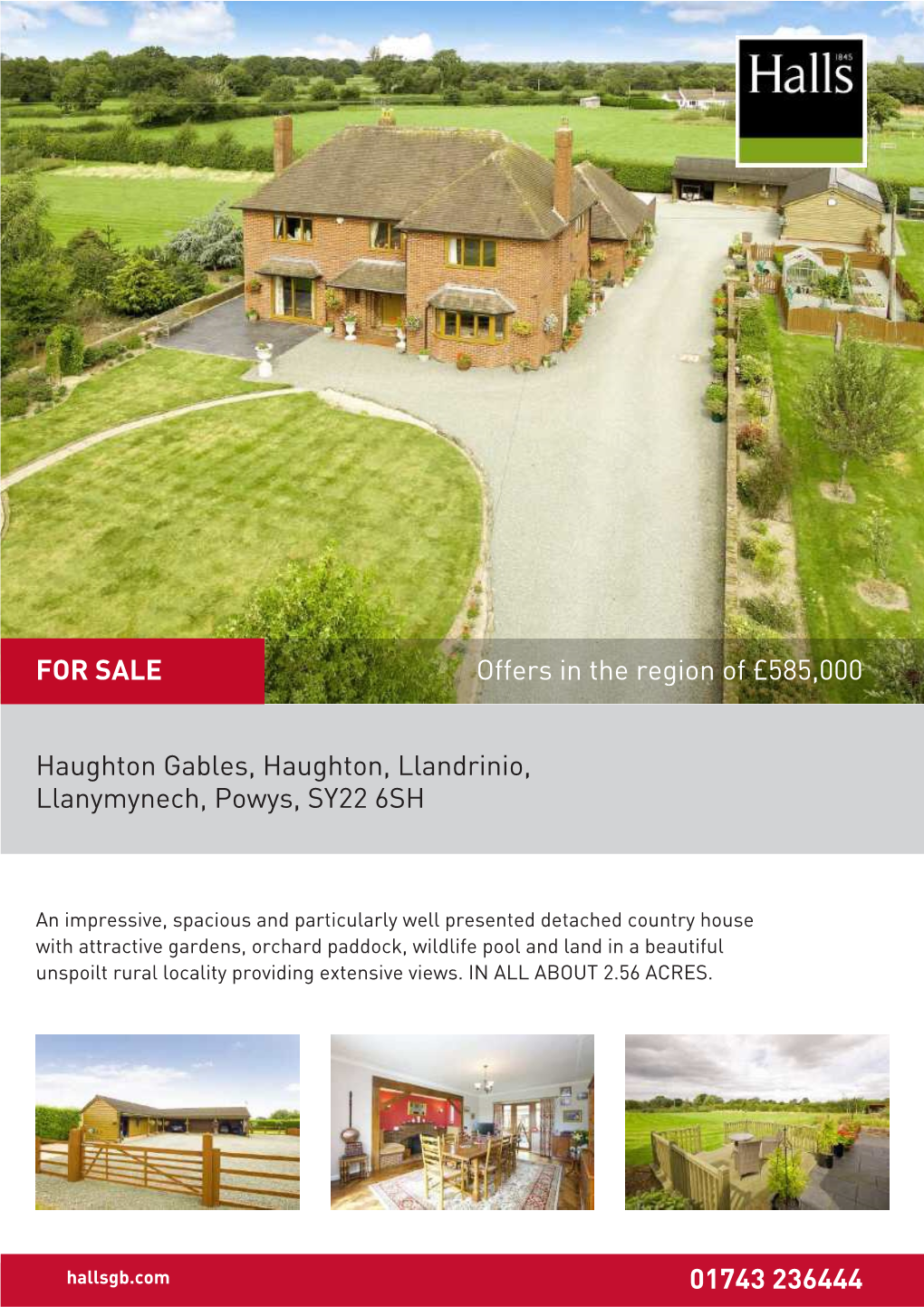 Haughton Gables, Haughton, Llandrinio, Llanymynech, Powys, SY22 6SH